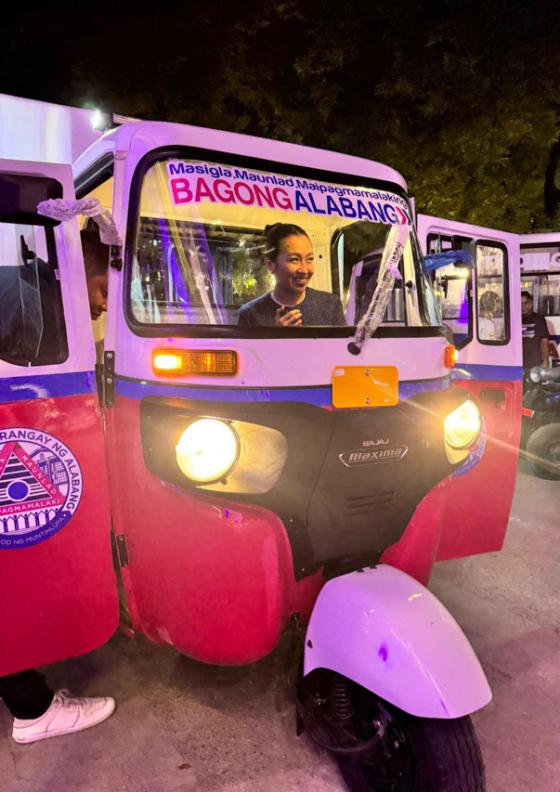 Bajaj Maxima Cargo powers Barangay Alabang patrols image