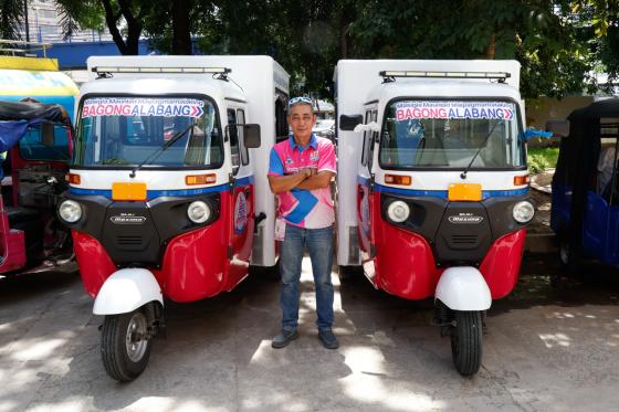 Bajaj Maxima Cargo powers Barangay Alabang patrols image