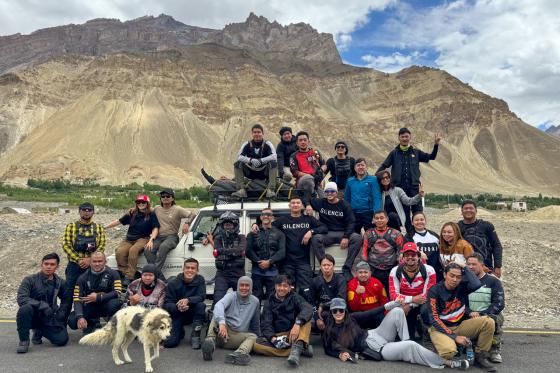 34 Pinoy riders just took on the Himalayas with this new motorcycle tour group image