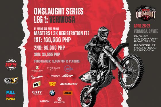 Up to PHP 1 million up for grabs at the Onslaught Hard Enduro Series Up to PHP 1 million up for grabs at the Onslaught Hard Enduro Series image