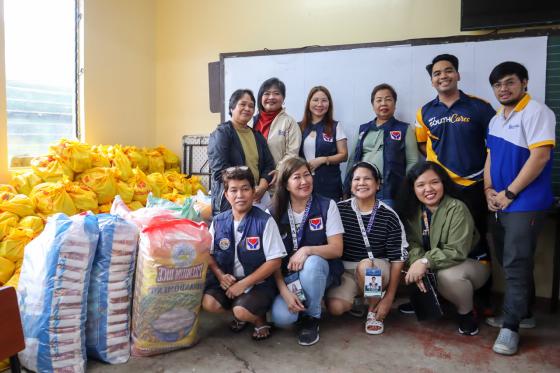 NLEX and CAVITEX operators sends relief to disaster hit communities NLEX and CAVITEX operators sends relief to disaster hit communities image