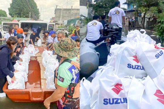 From R150 to marine: Suzuki sends relief to flood victims From R150 to marine: Suzuki sends relief to flood victims image