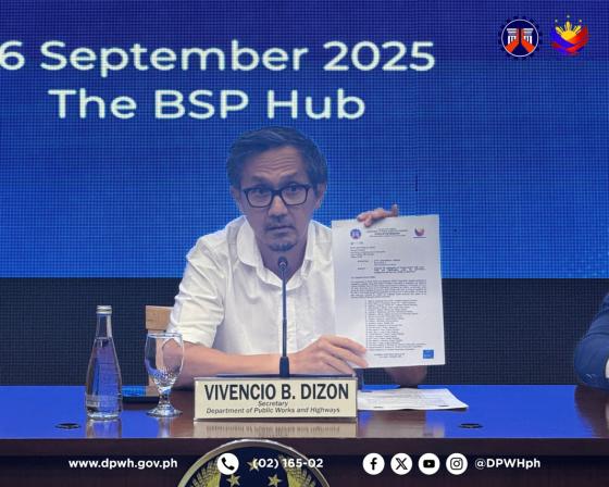 Sec. Dizon suspends all DPWH road re-blocking works indefinitely Sec. Dizon suspends all DPWH road re-blocking works indefinitely image