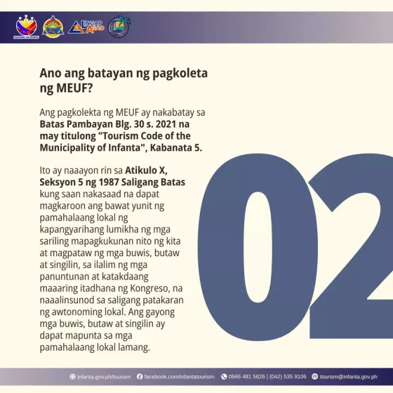 Infanta explains PHP 30 environmental fee, warns of PHP 1,500 penalty Infanta explains PHP 30 environmental fee, warns of PHP 1,500 penalty image