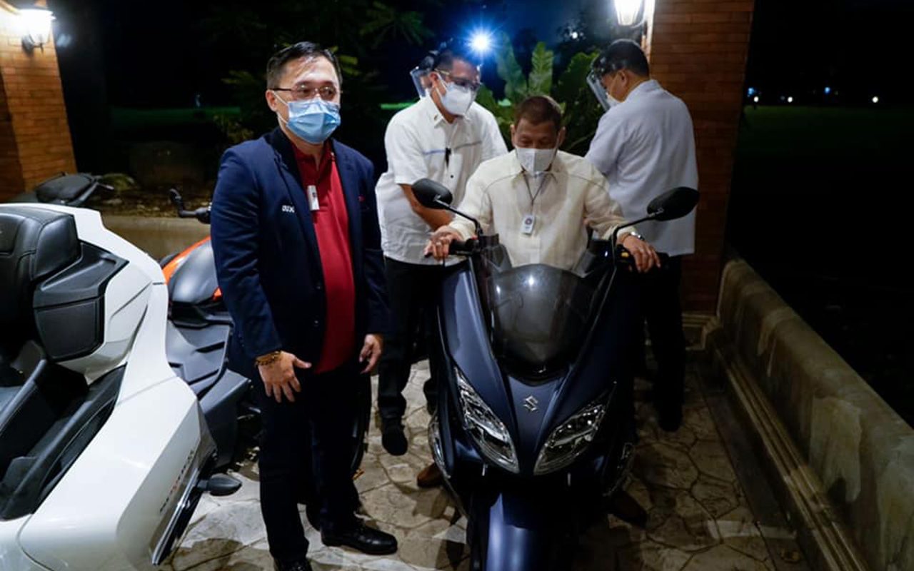 President Rodrigo Duterte wants to ride again