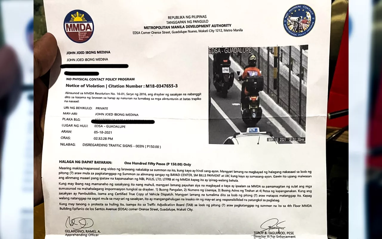 MMDA’s CCTV is catching bicycle lane violators
