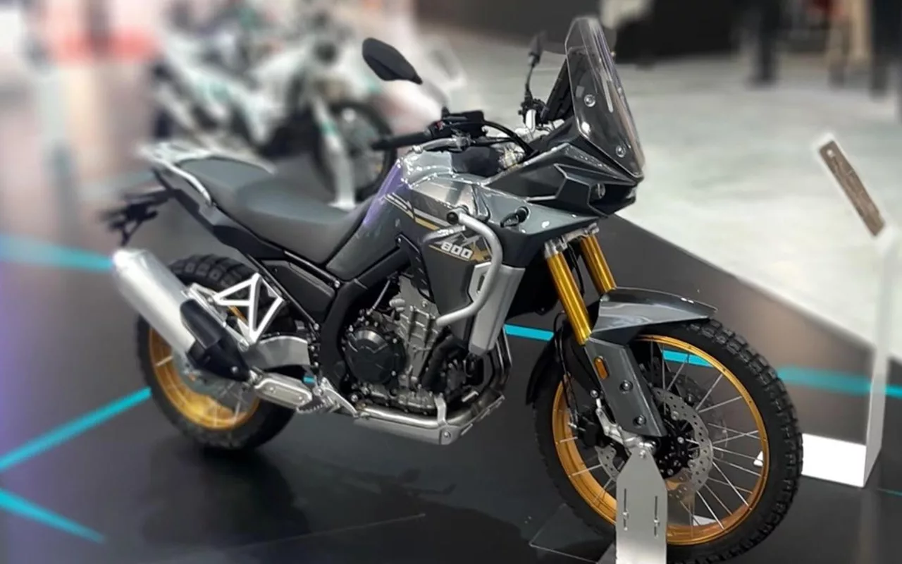 This 800cc adventure bike wants to rival the T7