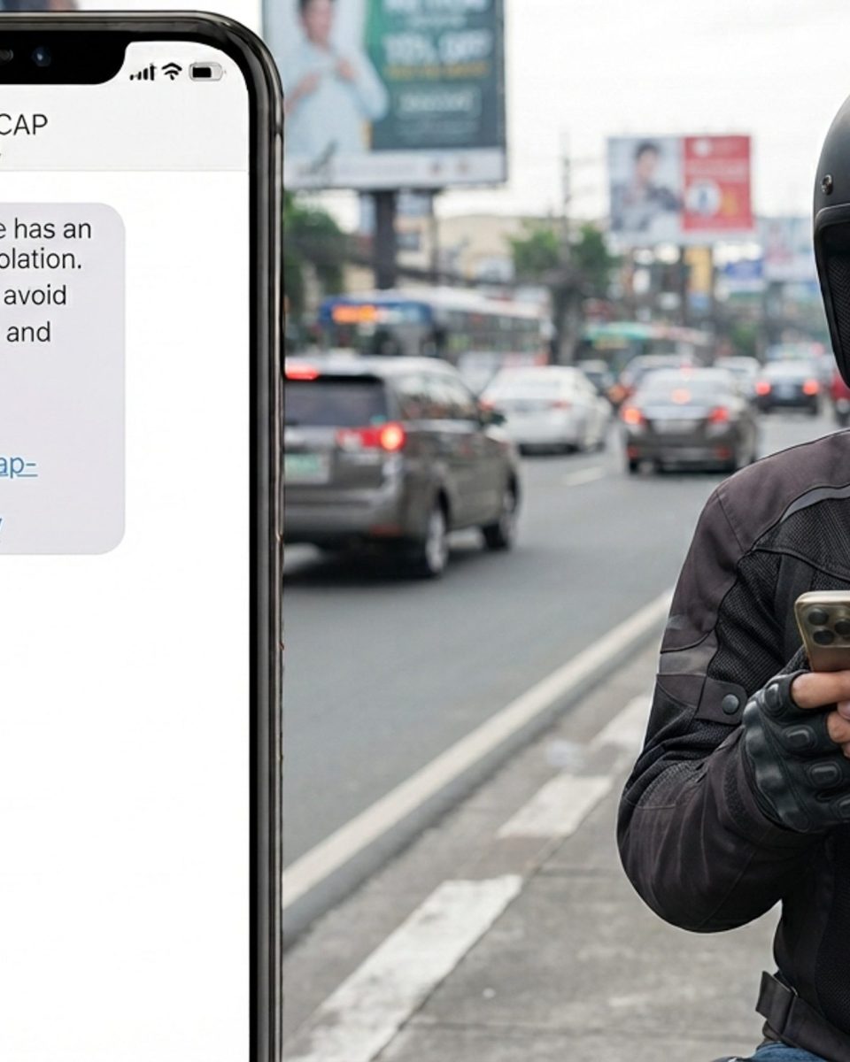 Riders Beware: That MMDA NCAP text on your phone is likely a scam