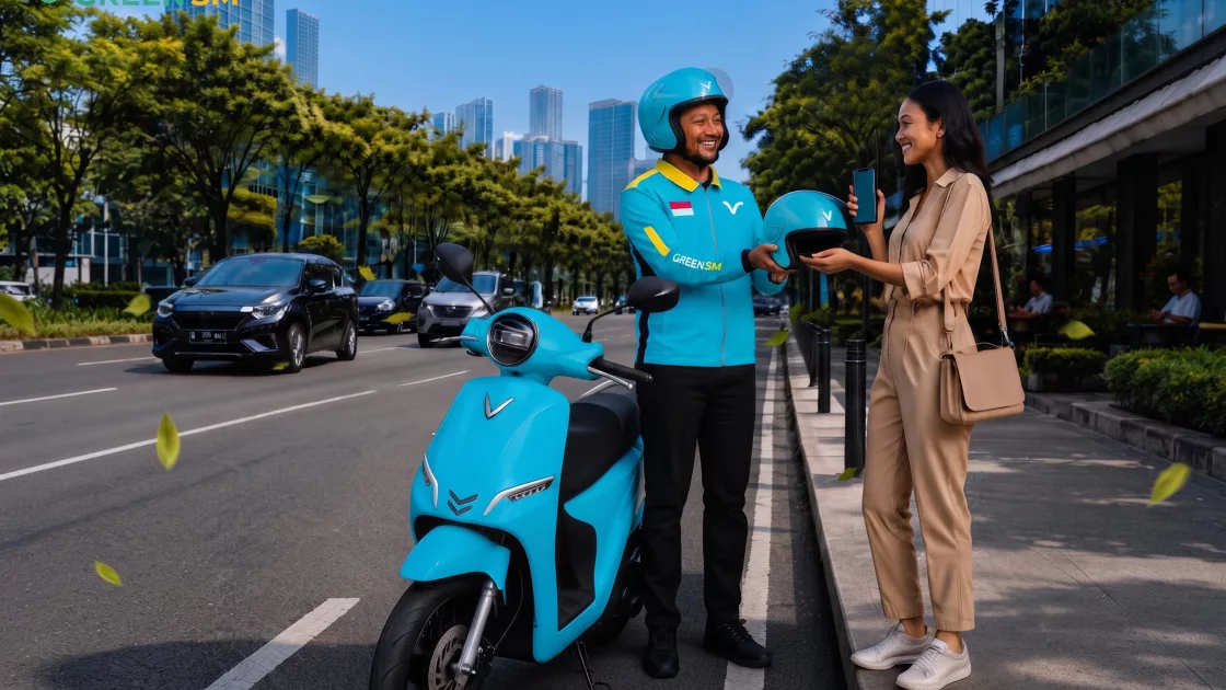 Green GSM launches VinFast e-MC taxi in Jakarta, PHP 137 daily boundary