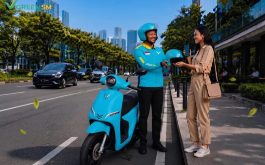 Green GSM launches VinFast e-MC taxi in Jakarta, PHP 137 daily boundary