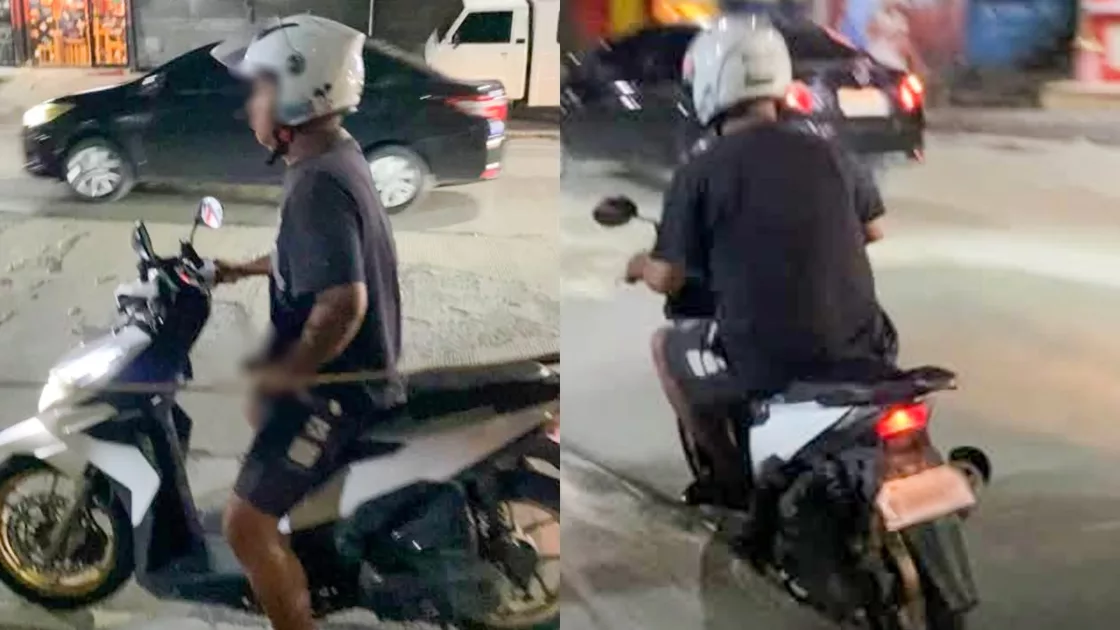 LTO revokes rider’s license for exposing private parts to pedestrian
