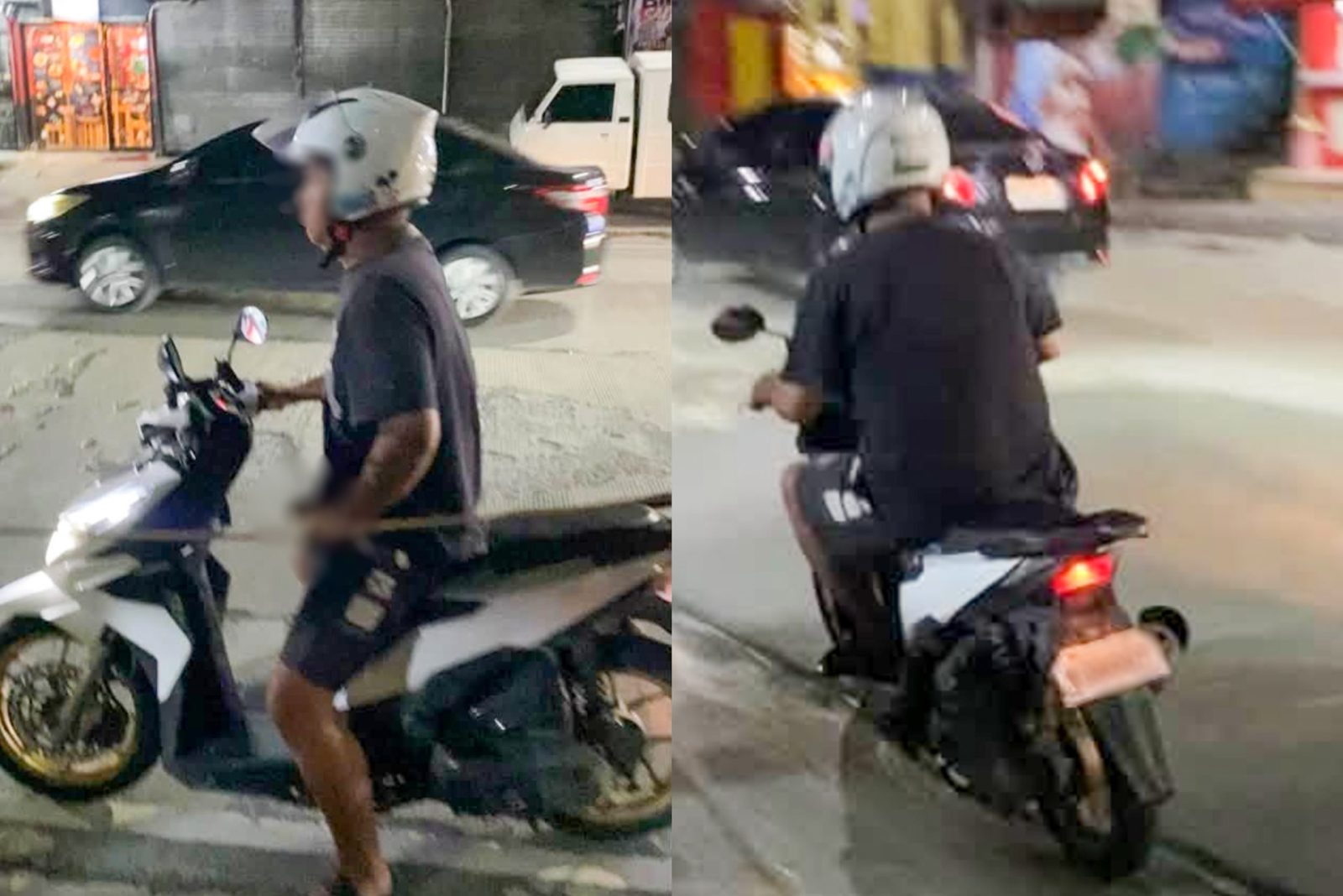 LTO revokes rider’s license for exposing private parts to pedestrian
