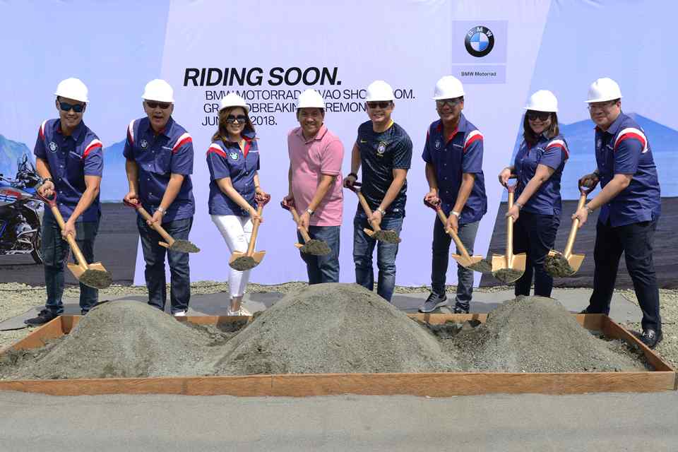 BMW Motorrad begins groundbreaking for Davao showroom - Motorcycle News