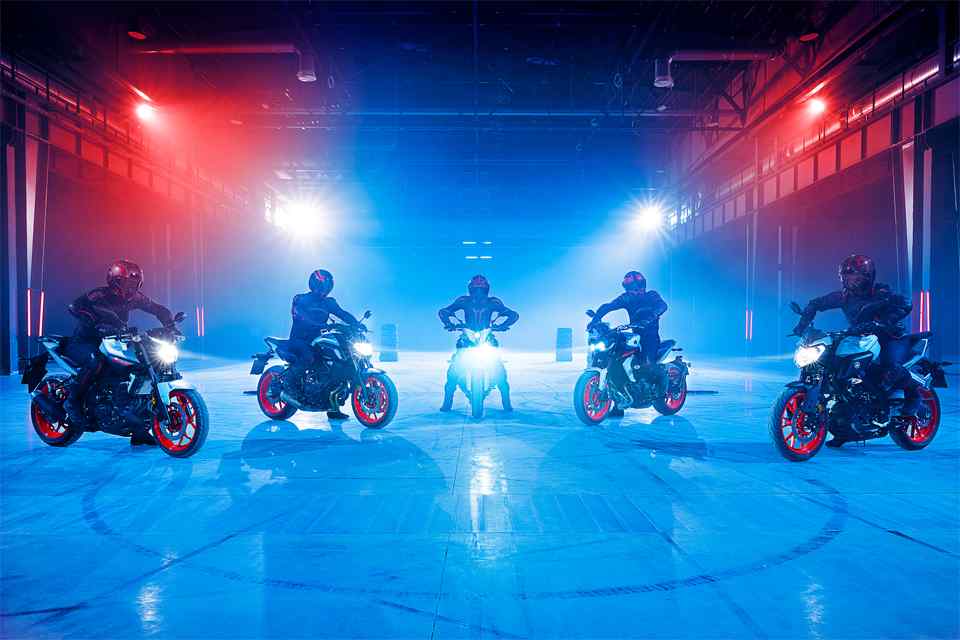 Yamaha launches new color schemes for the 2019 MT range and XSR