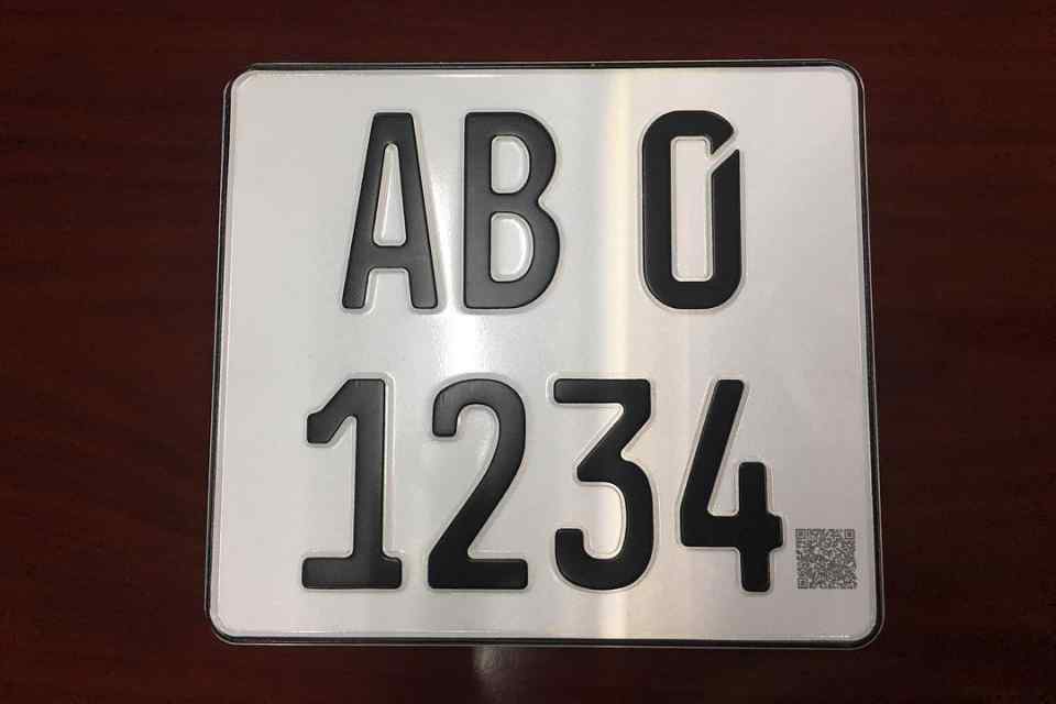 LTO finally has a new motorcycle plate design - Motorcycle News