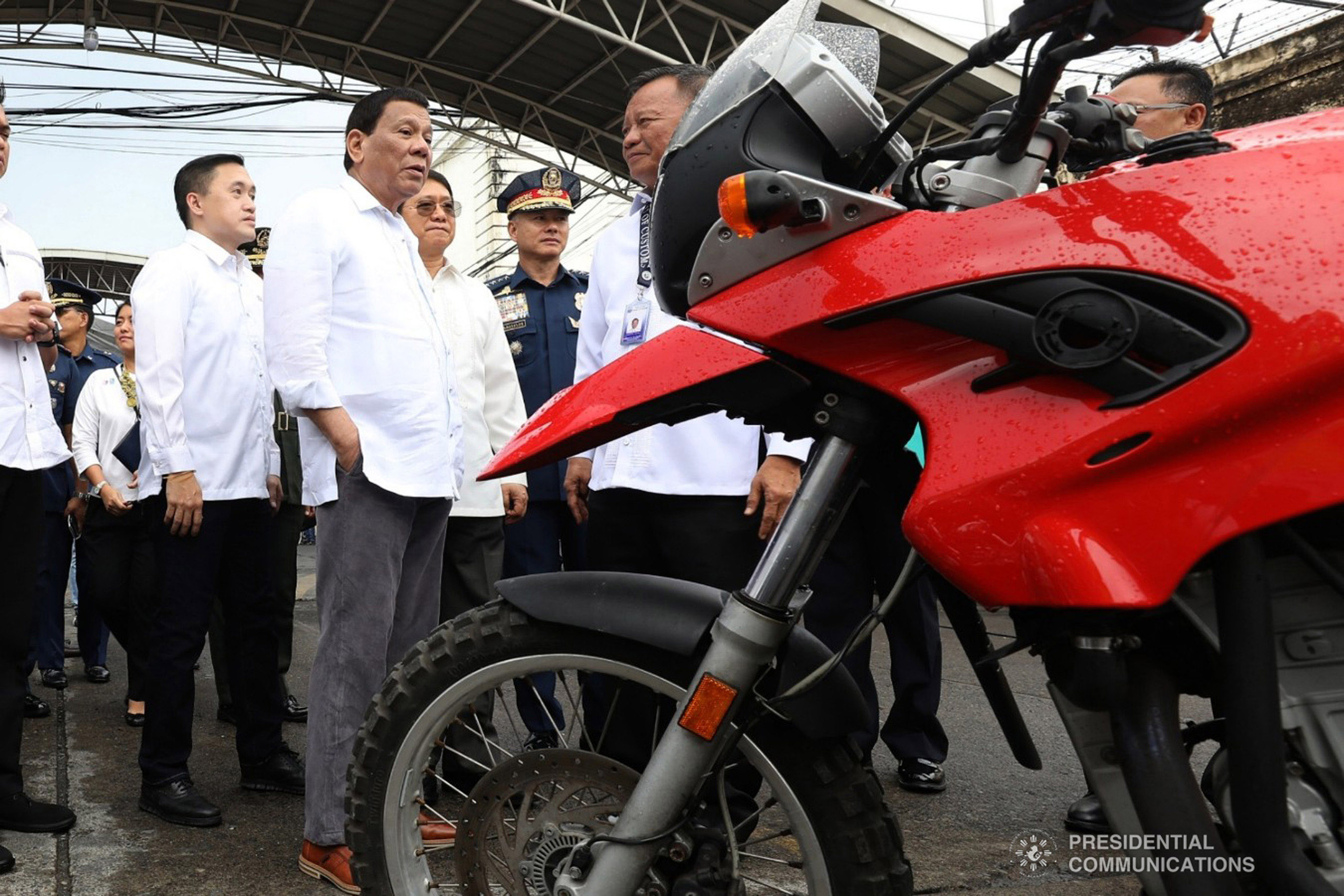 President Duterte riding again after motorcycle accident Motorcycle News