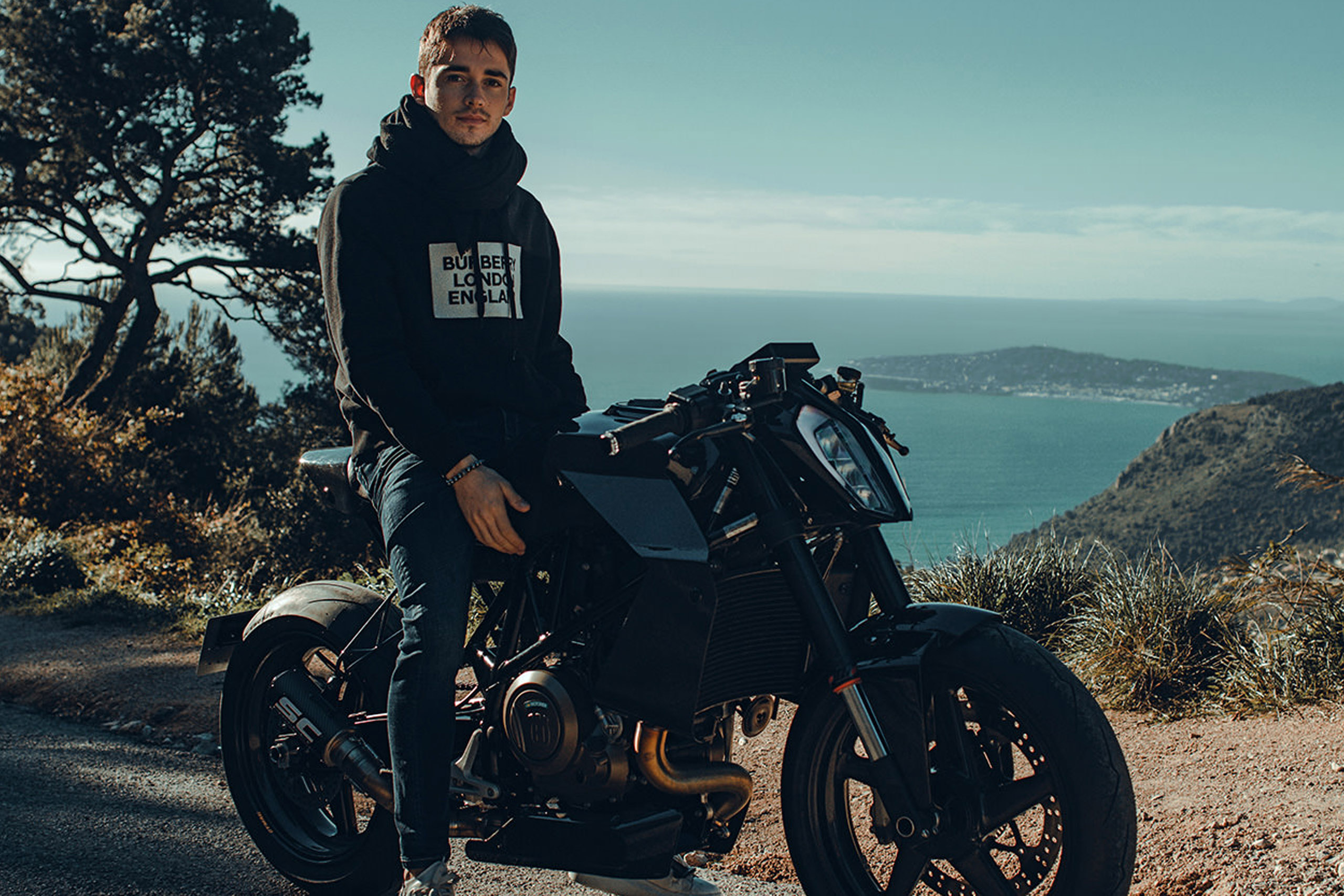 Ferrari F1 driver, Charles Leclerc, orders custom bike via Instagram - Motorcycle News