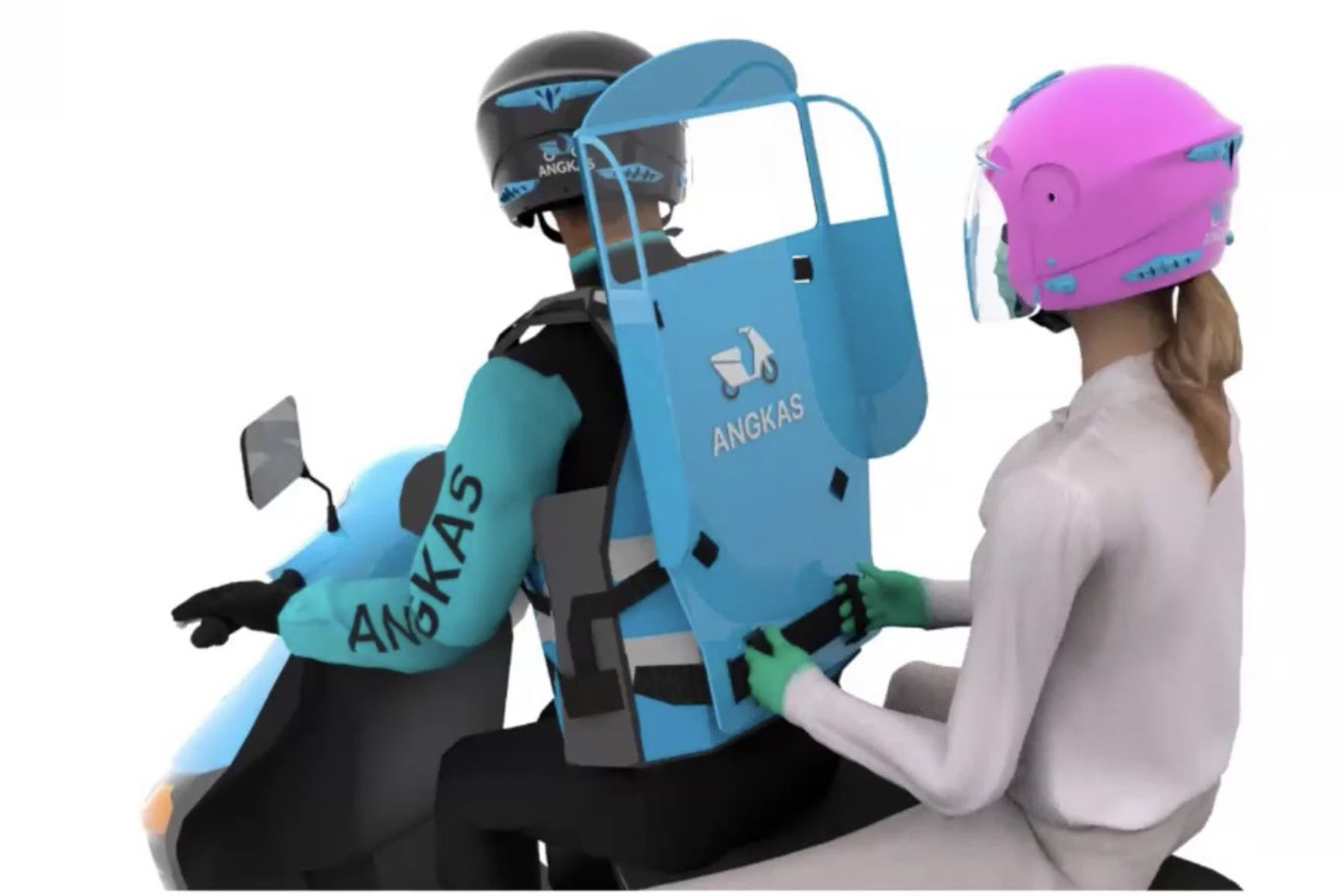 Angkas proposes wearable shield for riders Motorcycle News