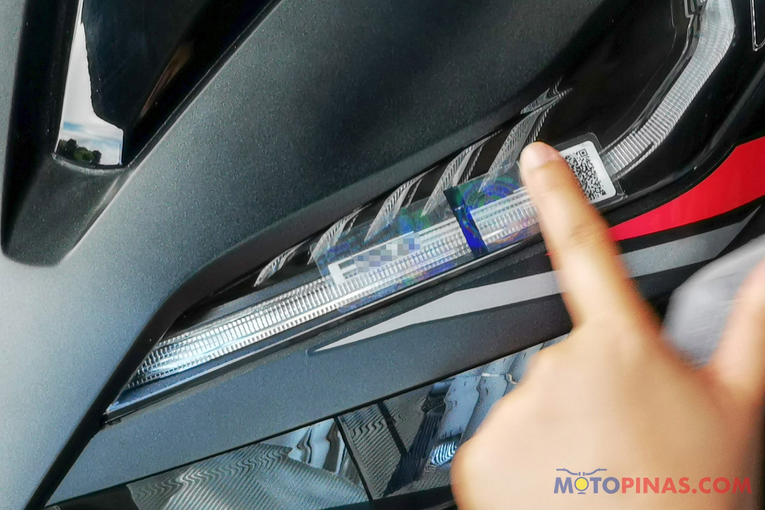 Guide How to properly install LTO RFID Registration Sticker