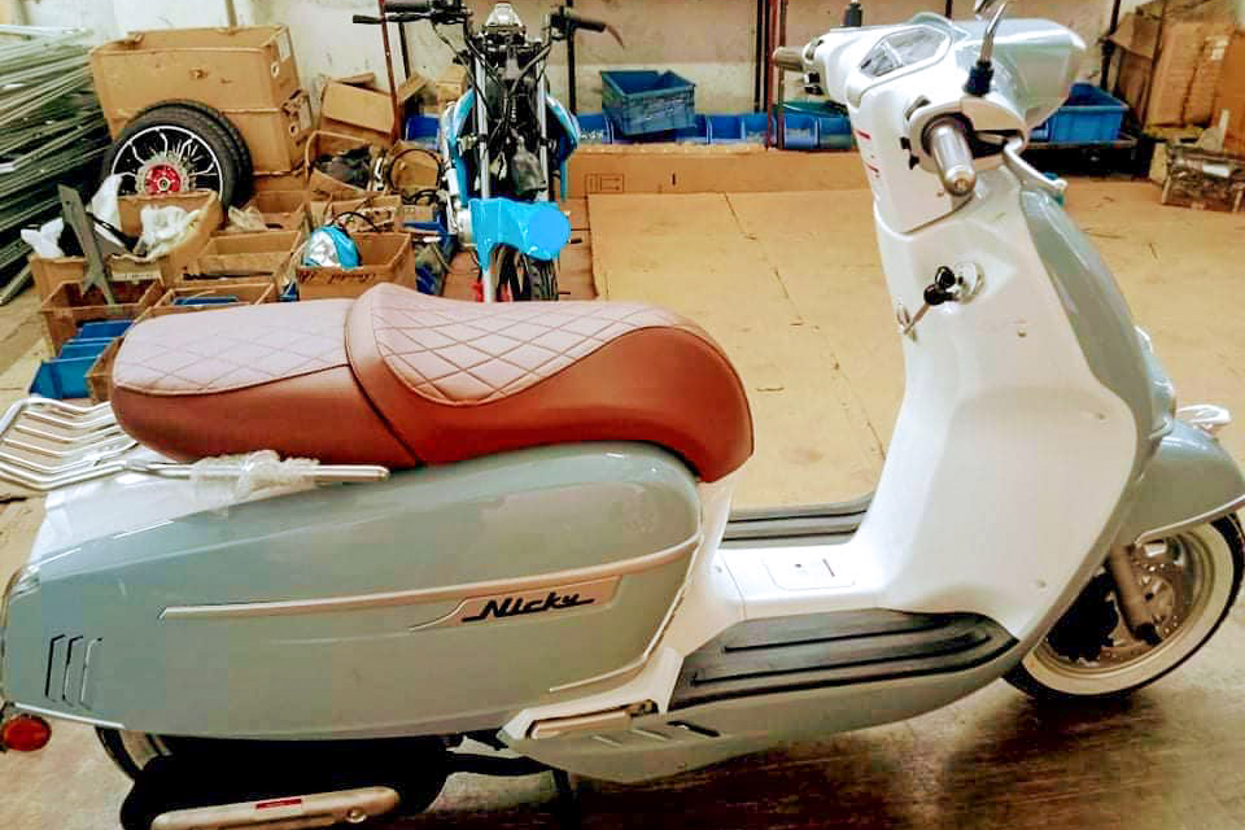 Bristol 300cc scooter leaked Motorcycle News