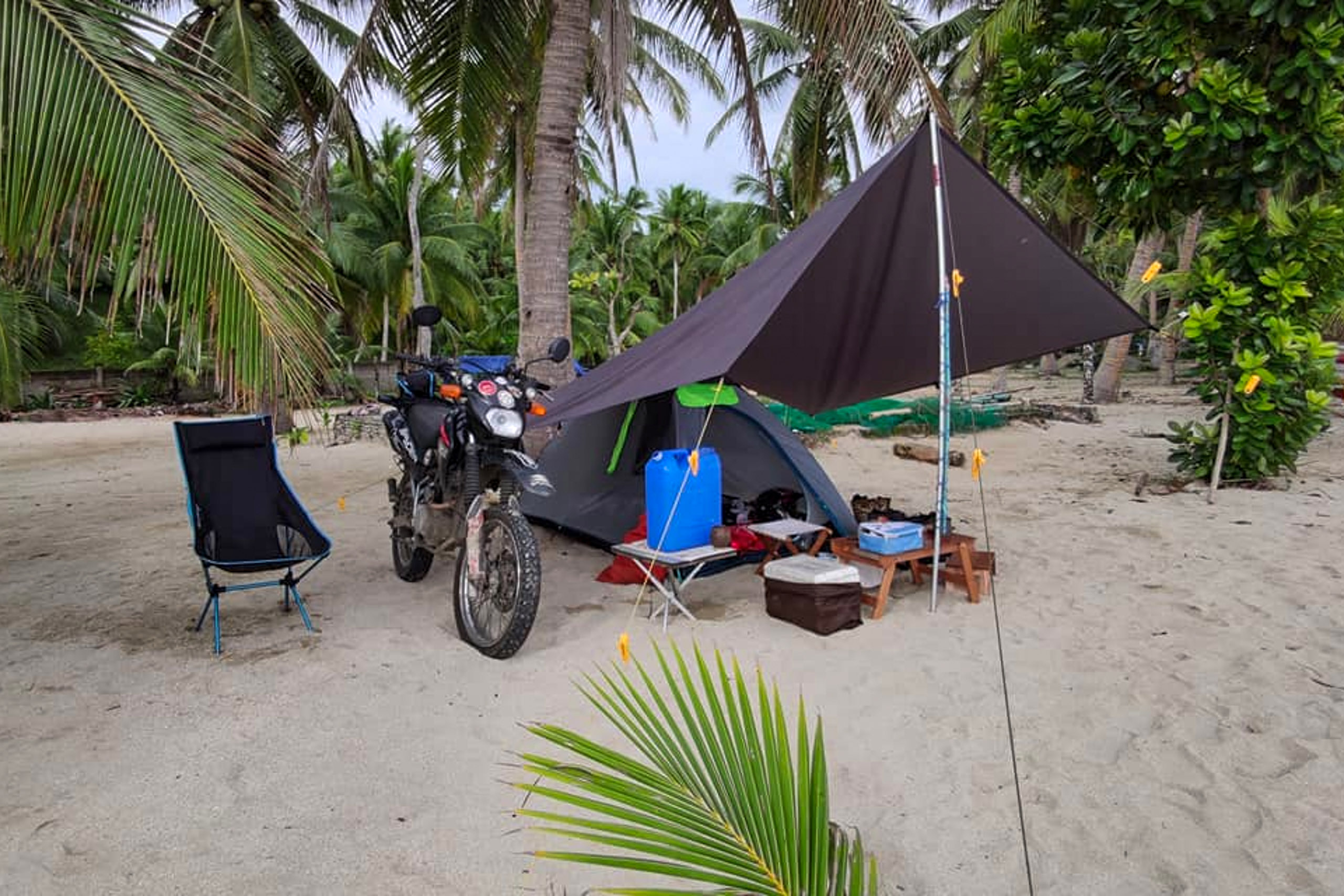 Howto Get into motocamping Motorcycle Features