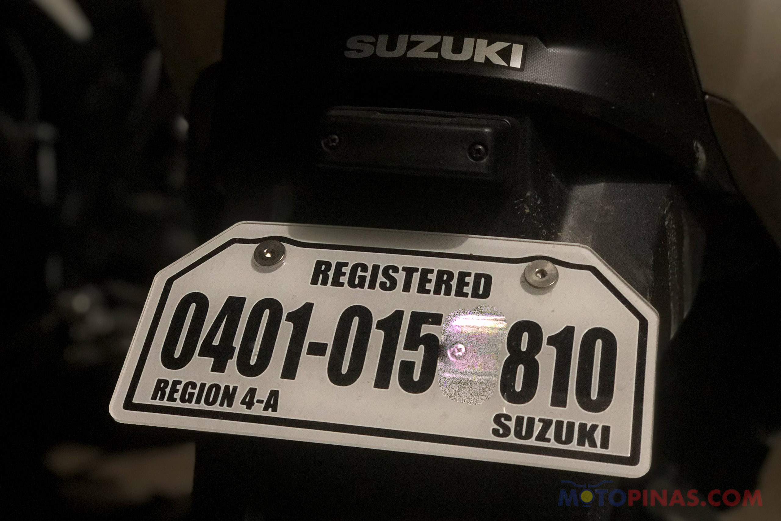 Your MC plate is available LTO Region 4A Motorcycle News