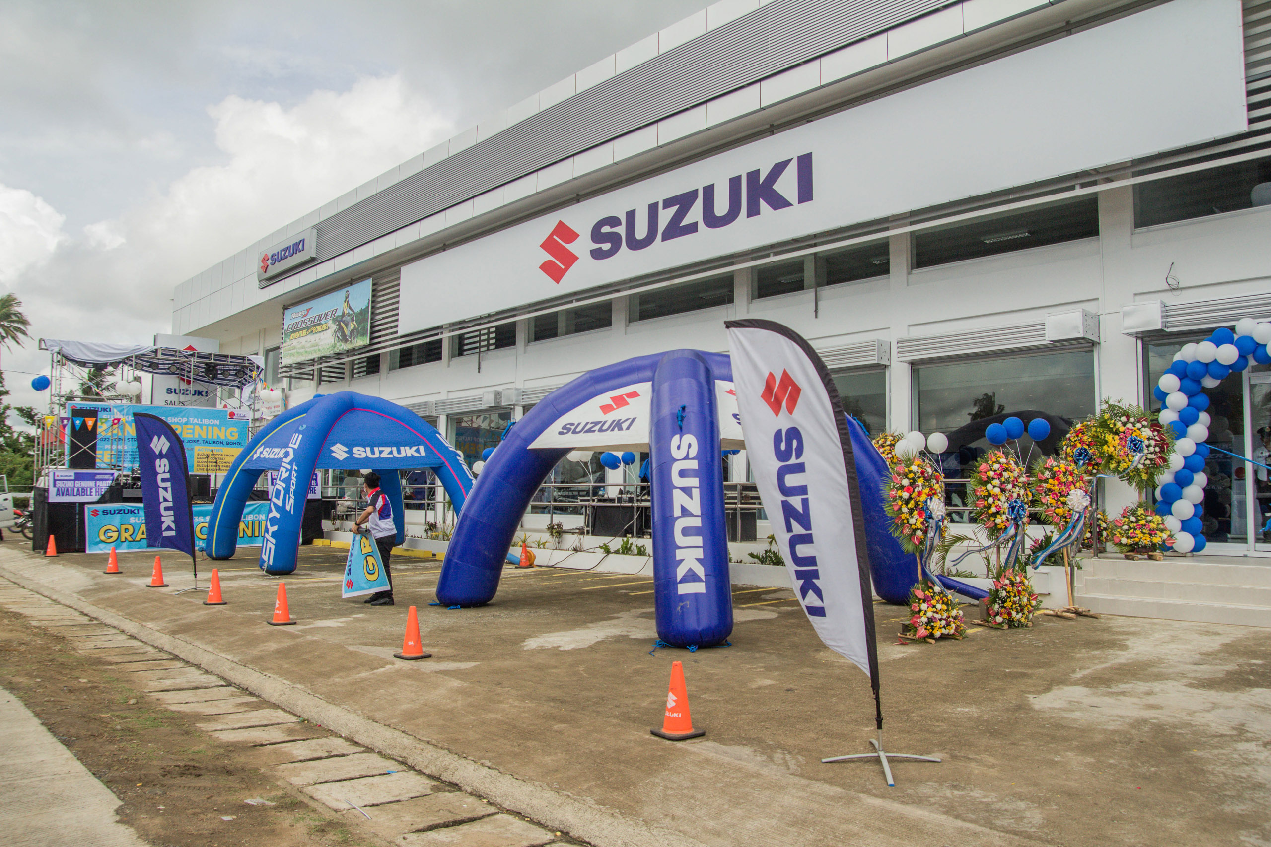 Biggest Suzuki 3S shop in the PH opened in Bohol Motorcycle News